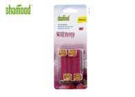 Wild Berry Parfüm Oto Oda Parfümü Vent Plastik 4 Özelleştirilmiş Sticks